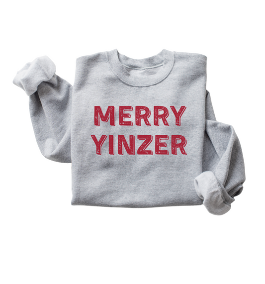 MERRY YINZER * ADULT pullover